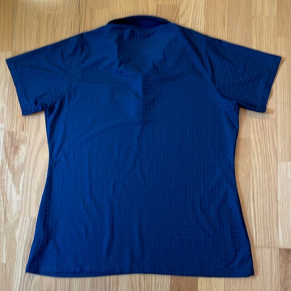 ANTIGUA WOMEN'S Boston Red Sox Logo Navy Blue Polo Size Large - Picture 2 of 10